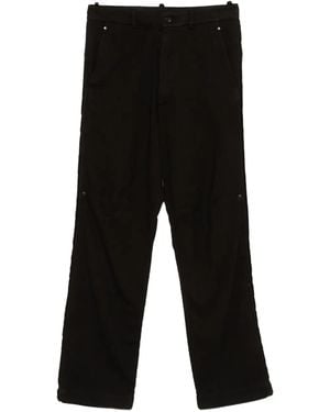 Masnada Rivet-detail Trousers - ブラック
