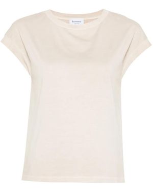 AROVESCIO T-Shirt À Col Rond - Blanc