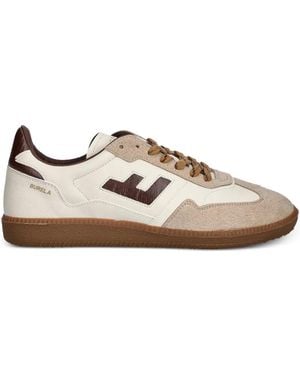 Flamingos Burela Slim Trainers - Brown