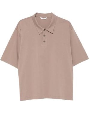 Hevò Polo À Manches Courtes - Neutre