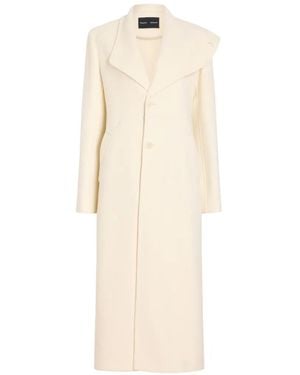 Proenza Schouler Abrigo Alix - Blanco