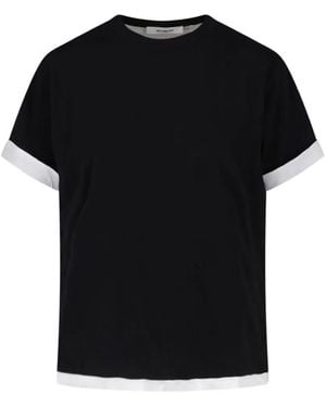 GIMAGUAS Layered-Effect T-Shirt - Black
