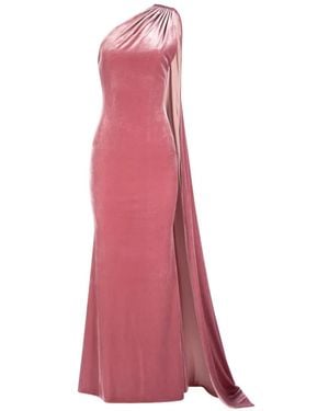 IMROSKA Vestido Largo Alsa Sin Drapeado - Rosa