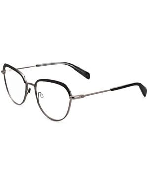 Rag & Bone Geometric-Frame Glasses - White