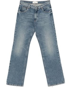 Blumarine Frayed-Hem Jeans - Blue