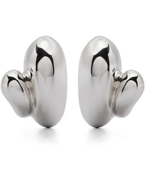 Maria Black Sagene Trail Stud Earrings - White