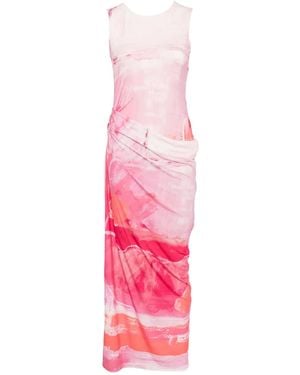 Acler Violetthill Midi Dress - Pink