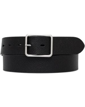 Geox Leather Belt - Black