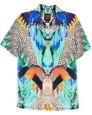 CAMILLA グラフィック シャツ - ブルー