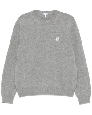 Loewe Pull En Laine - Gris