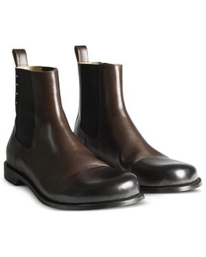 JW Anderson Chelsea Leather Boots - Black