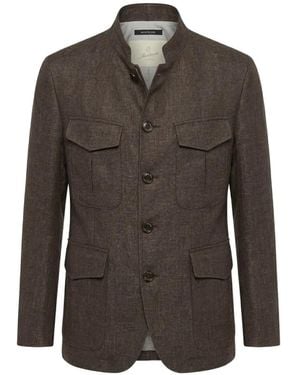 Montecore Multiple-Pocket Jacket - Brown