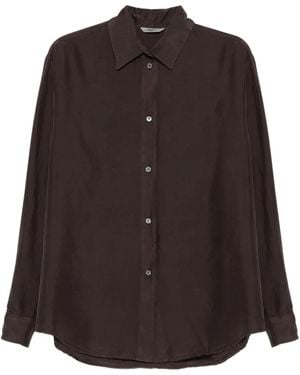 Barena Camicia Con Colletto Button-Down - Nero