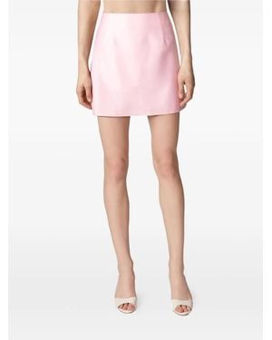 Twentyfourhaitch Marfa A-Line Mini Skirt - Pink