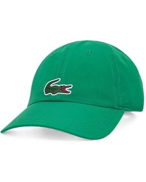Lacoste Novak Djokovic Crocodile-Patch Baseball Cap - Green