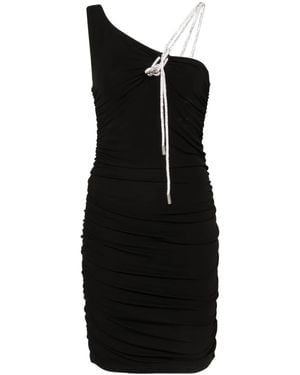 Off-White c/o Virgil Abloh Vestido corto asimétrico - Negro