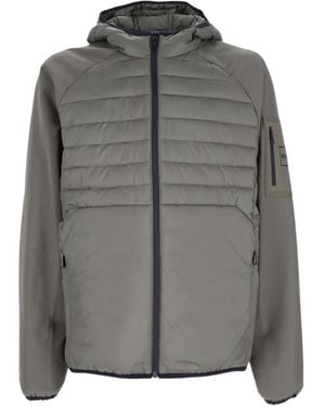 BOSS GREEN HUGO BOSS Doudoune À Capuche - Grey