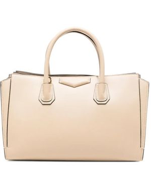 Givenchy Bolso Shopper Catchall Pequeño De Piel - Neutro