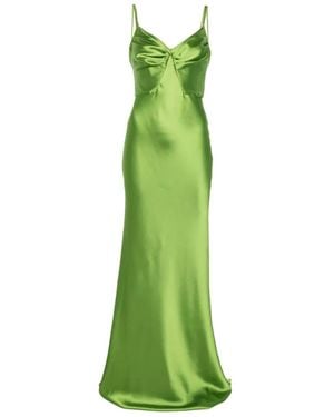Elisabetta Franchi Sleeveless Maxi Dress - Green