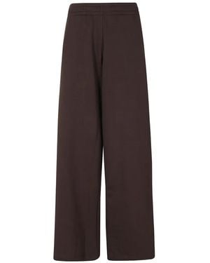Woc Yolosa Wide-Leg Track Trousers - Brown