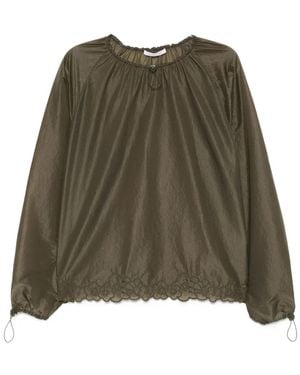 Cecilie Bahnsen Brody Bluse - Grün