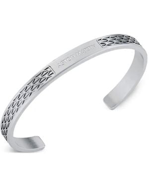Aston Martin Watches Engraved Bracelet - White