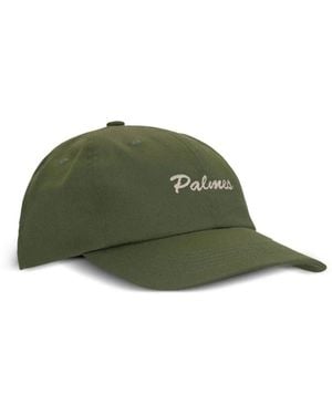 Palmes Logo 6 Panel Cap - Green