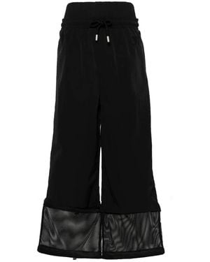 Off-White c/o Virgil Abloh Crispy Wide Mesh Pants For - Black