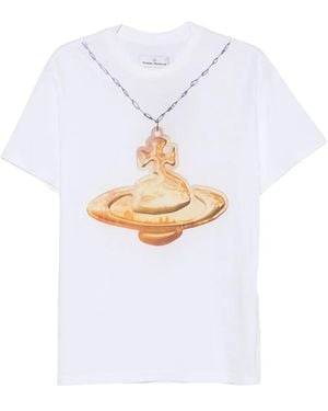 Vivienne Westwood Orb Classic T-Shirt - White