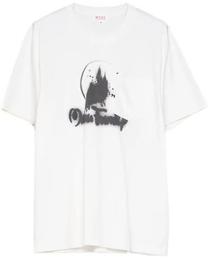 MASU Castle Pocket T-Shirt - White