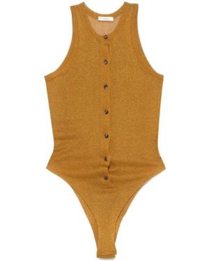 Haikure Frances Bodysuit - Yellow