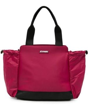 K-Way Sac À Main Aisy À Fermeture Zippée - Red
