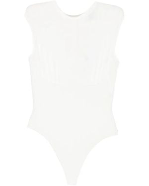 Nissa Body À Col Montant - Blanc