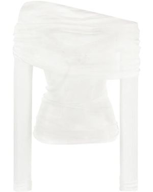 Christopher Esber Top Veiled - Blanco