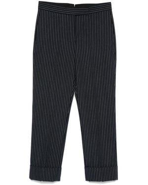 Thom Browne Pinstripe Trousers - Blue