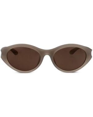 DIESEL Oval-Frame Sunglasses - Brown