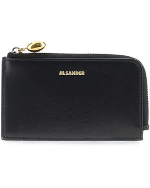 Jil Sander Goji Coin Purse Small - Black