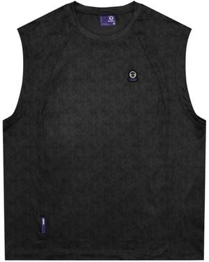 Aape By A Bathing Ape Tonal Stitching Vest - Black