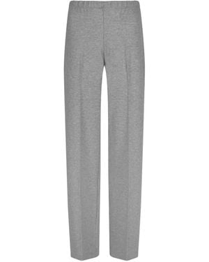 Gran Sasso Mélange-Effect Pants - Gray
