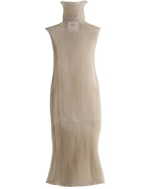 AISLING CAMPS Top Modern Mist con cuello alto - Neutro