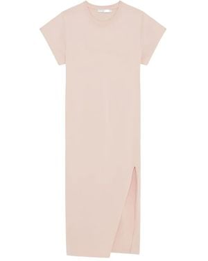 IRO Vestido midi LITONYA - Rosa