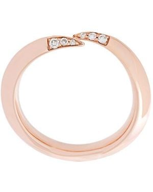 Shaun Leane Signature Tusk ダイヤモンドラップリング - ホワイト