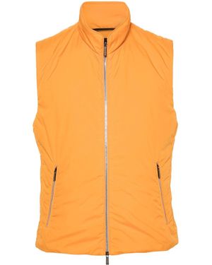 Moorer Senio-Skt Padded Gilet - Orange