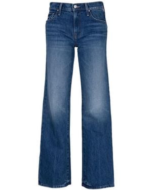Mother Jeans The Mid Rise Rambler Skimp - Azul