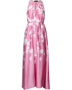 Liu Jo Printed Satin Dress - Pink