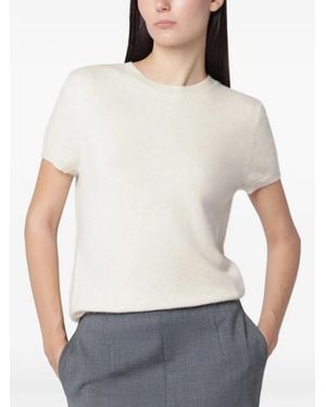 Almada Label Agmes Fine-Knit T-Shirt - White