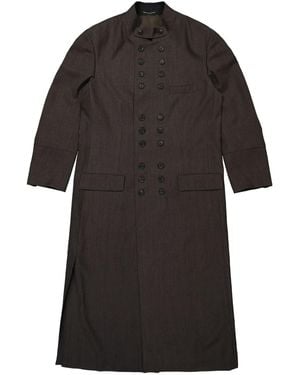 Yohji Yamamoto Jas Met Print - Zwart