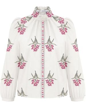 Alix Of Bohemia Annabel Hemd mit Blumen-Print - Weiß