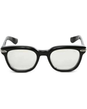 Chrome Hearts Bril Met Logodetail - Zwart