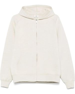 Autry Logo-Debossed Hoodie - White